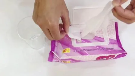 Ultrakompakte Einweg-Babytücher aus Vliesstoff