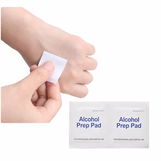 70 % Isopropyl-Einweg-Alkoholtupfer aus Vliesstoff